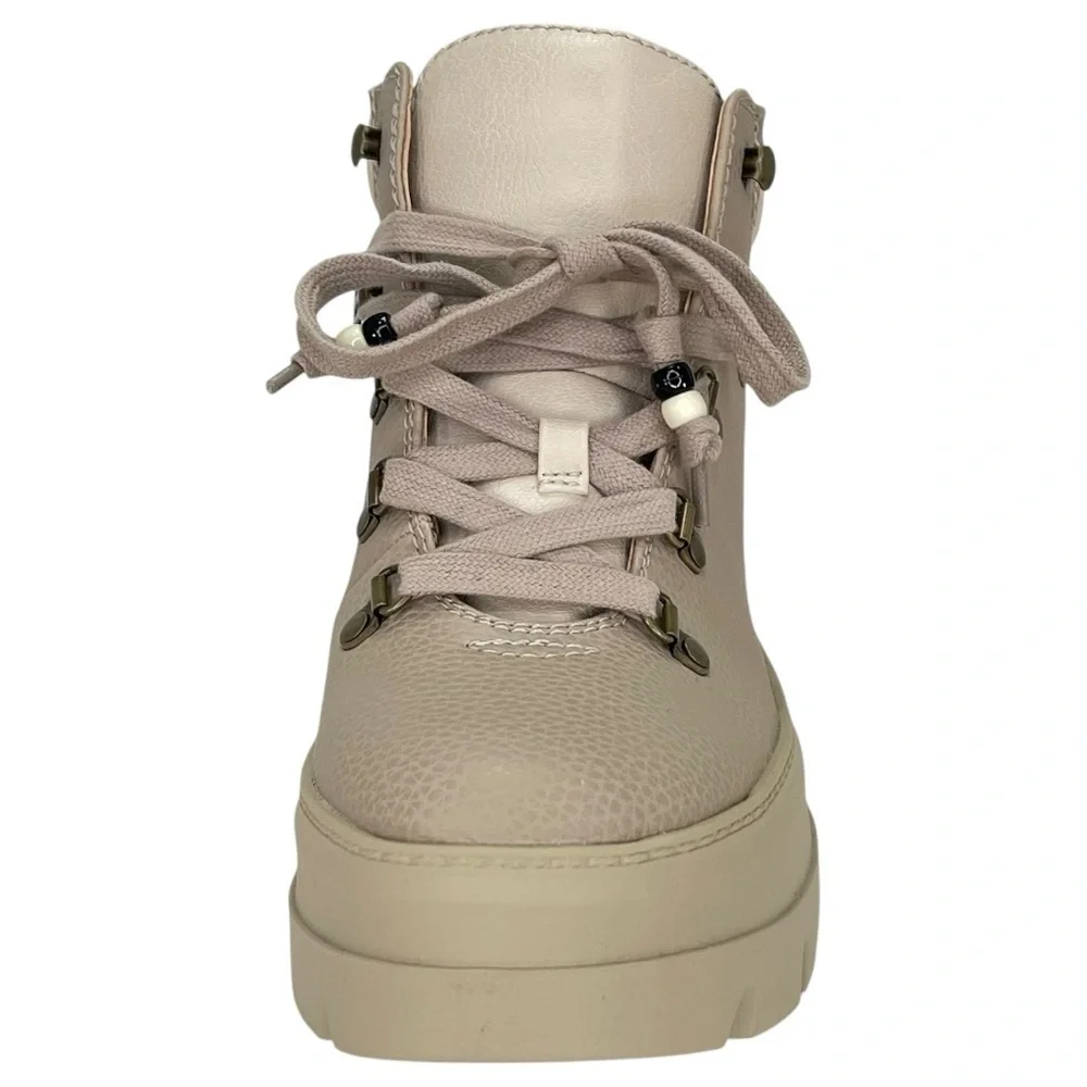 Zodiac Billie Tan Pebbled Faux Leather Lug Sole Womens Sneakers Size 8M - Picture 5 of 11